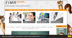 Desktop Screenshot of fima-znanje.b2b-group.net